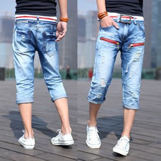 Vendita Online Jeans Modello Capri Uomo Firmati