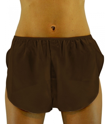 Sciara, Culotte raso di seta, Color marrone