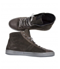 Cesare Paciotti, sneakers alta colore verde