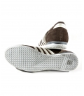 Cesare Paciotti, Sneakers marroni con bande laterali