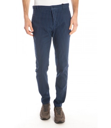 Daniele Alessandrini, pantalone in cotone a righe