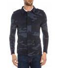Daniele Alessandrini, soprabito in cotone stampa camouflage