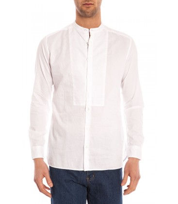 Daniele Alessandrini, camicia con collo alla coreana