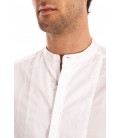 Daniele Alessandrini, camicia con collo alla coreana