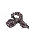 Givenchy, foulard motivo rose 100%seta