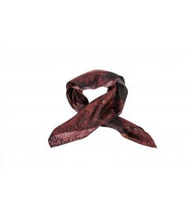 Givenchy, foulard 100%seta,stampa rose