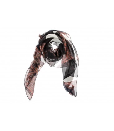 Givenchy, foulard stampato geometrica