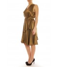 Givenchy, vestito svasato in seta
