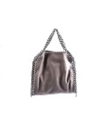 Stella McCartney, borsa con catena col.Grigio