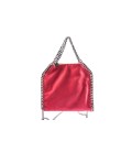 Stella McCartney, borsa con catena col.Rosa
