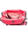 Stella McCartney, borsa con catena col.Rosa