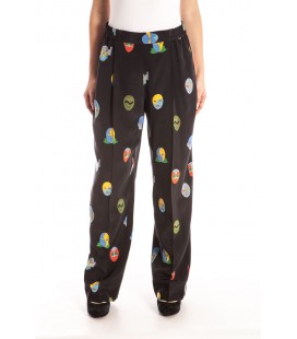 Stella McCartney, pantalone palazzo seta