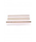 Jimmy Choo, clutch in pelle bianca