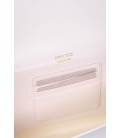 Jimmy Choo, clutch in pelle bianca