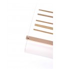 Jimmy Choo, clutch in pelle bianca