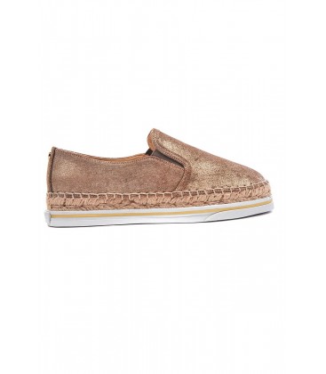 Jimmy Choo, espadrillas oro