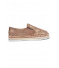 Jimmy Choo, espadrillas oro