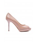Jimmy Choo, décolleté in pelle spuntata