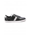 Dolce&Gabbana, sneakers basse in pelle col.nero e bianco