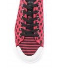 Dolce&Gabbana, sneakers basse col.bordeaux stampa