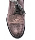 Dolce&Gabbana, scarpa stringata in pelle effetto consumato