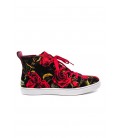 Dolce&Gabbana, sneakers stivaletto rose