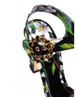 Dolce&Gabbana, sandalo gioiello fiori