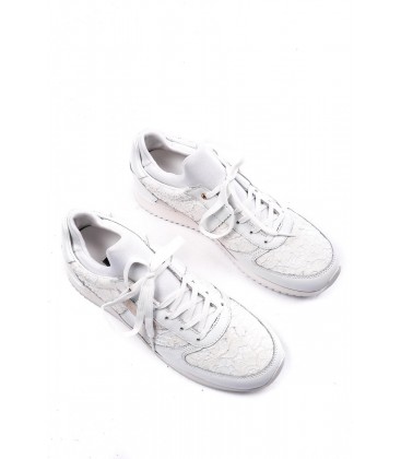 Dolce&Gabbana, sneakers inserti pizzo