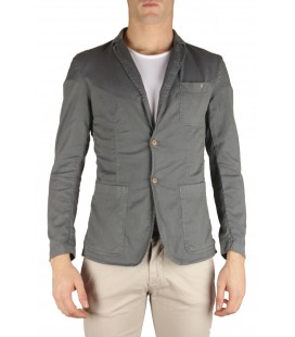 40Weft, giacca in cotone col.grigio scuro