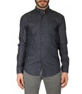 40Weft, camicia slim fit fantasia