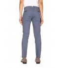 40Weft, pantalone con microfantasia col.blu