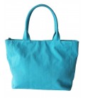 Pinko borsa donna canvas con paillettes color light blue