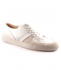 Yoshi Yamamoto, scarpa bassa in pelle bianca