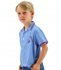 CAMICIA AZZURRA BIMBO