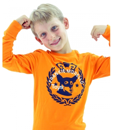 Frankie Morello Maglia bimbo arancione