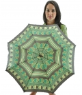 ombrello verde, vintage