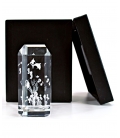 Acquario 3D in cristallo, Crystal Impressions