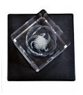 Albero Natalizio 3D in cristallo, Crystal Impressions