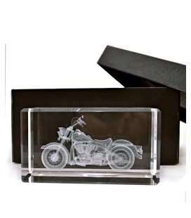 Moto 3D in cristallo, Crystal Impressions