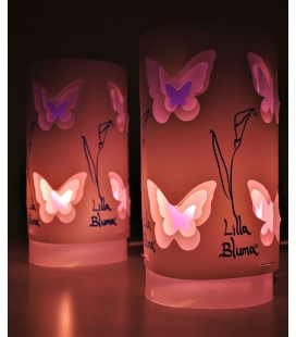 Lampada farfalle, Lilla Bluma